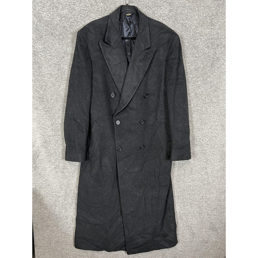 Loro Piana Cashmere Coat 46 Long Gray Double Breasted Long Overcoat Nordstrom